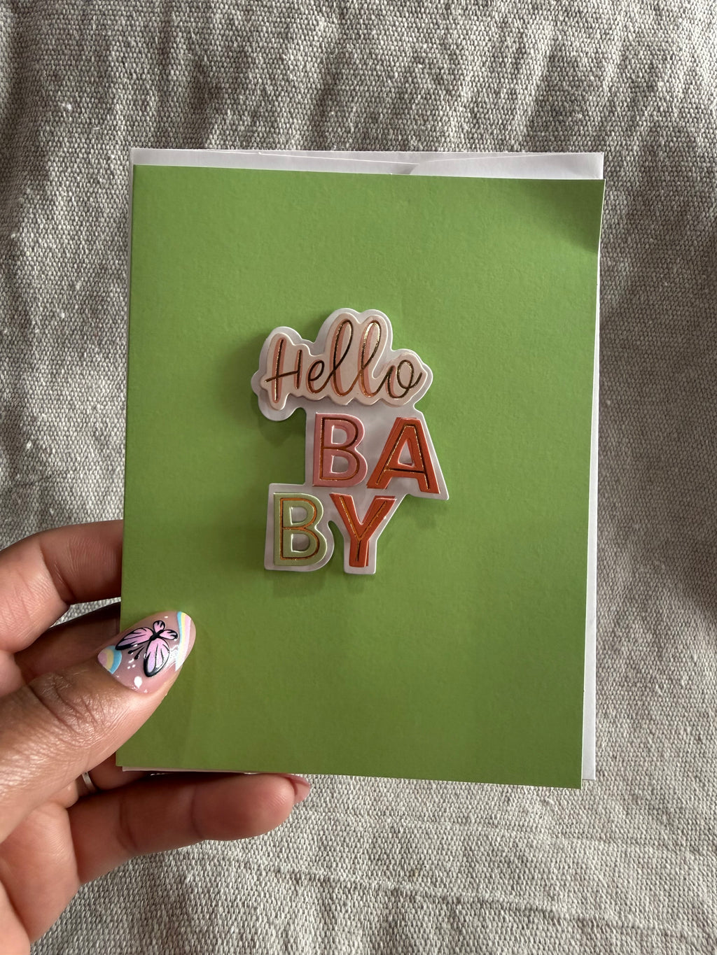 Baby shower cards
