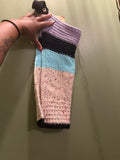 Knitted hanging towel