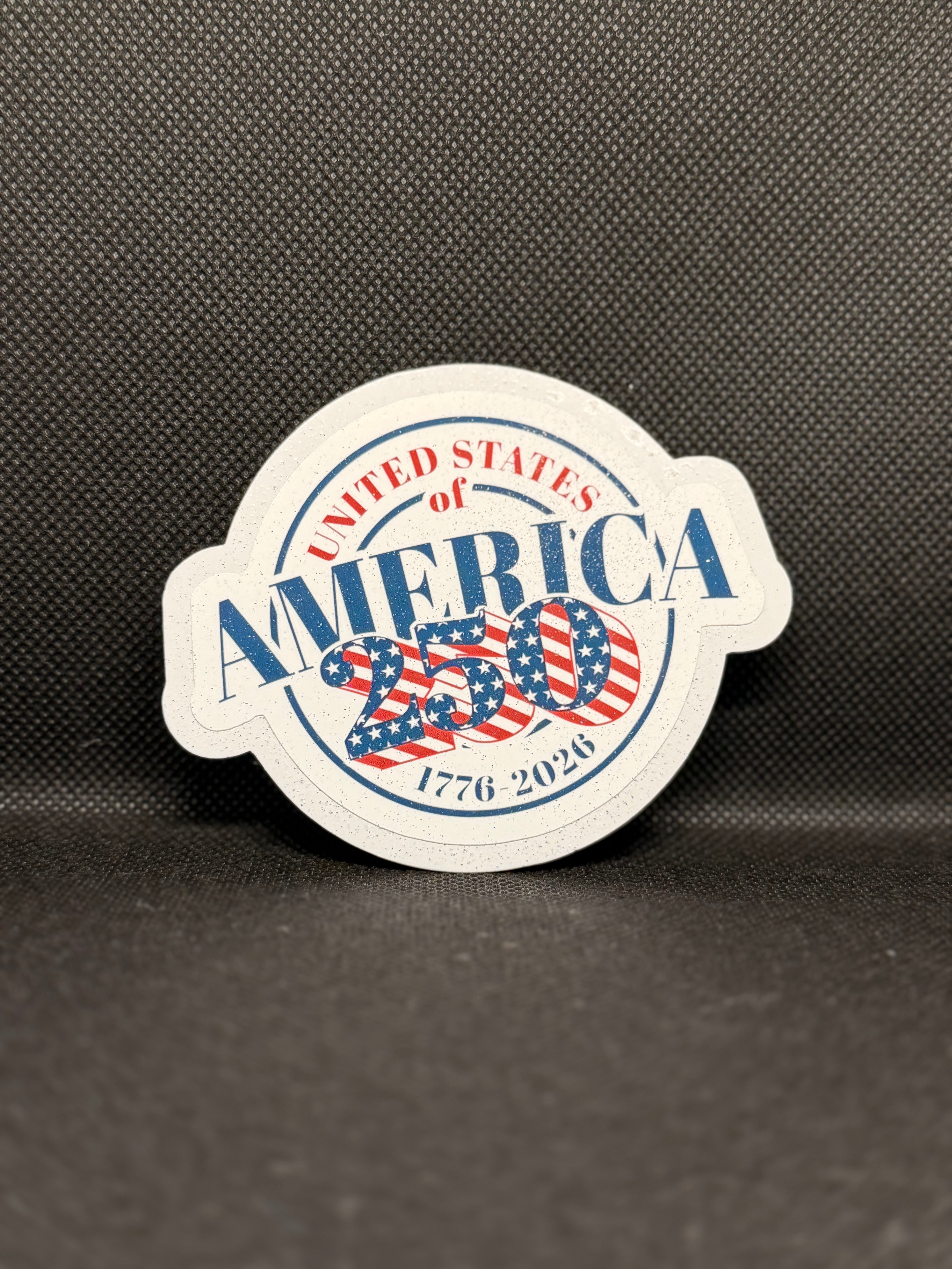 Shimmer American sticker