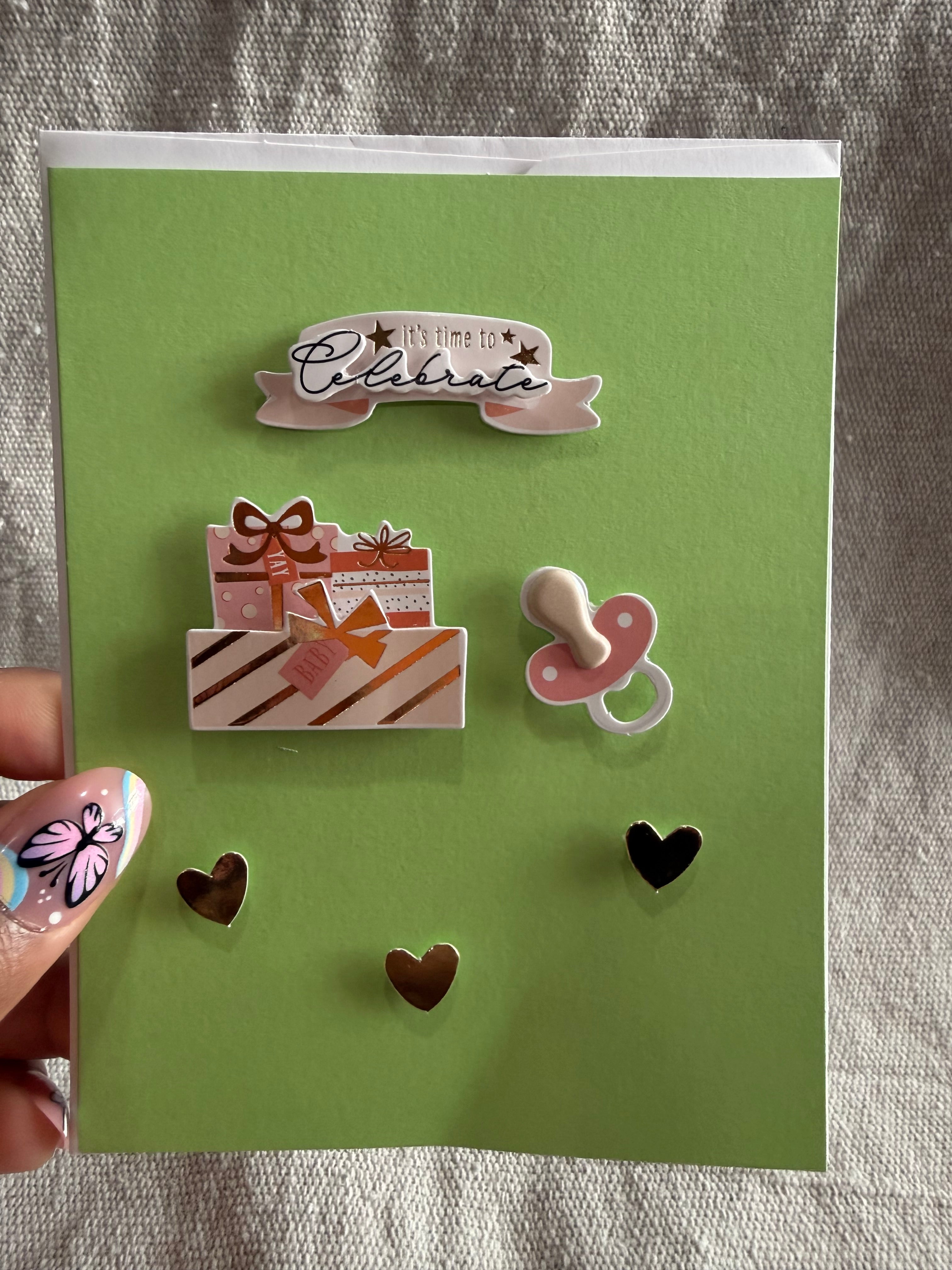 Baby shower cards