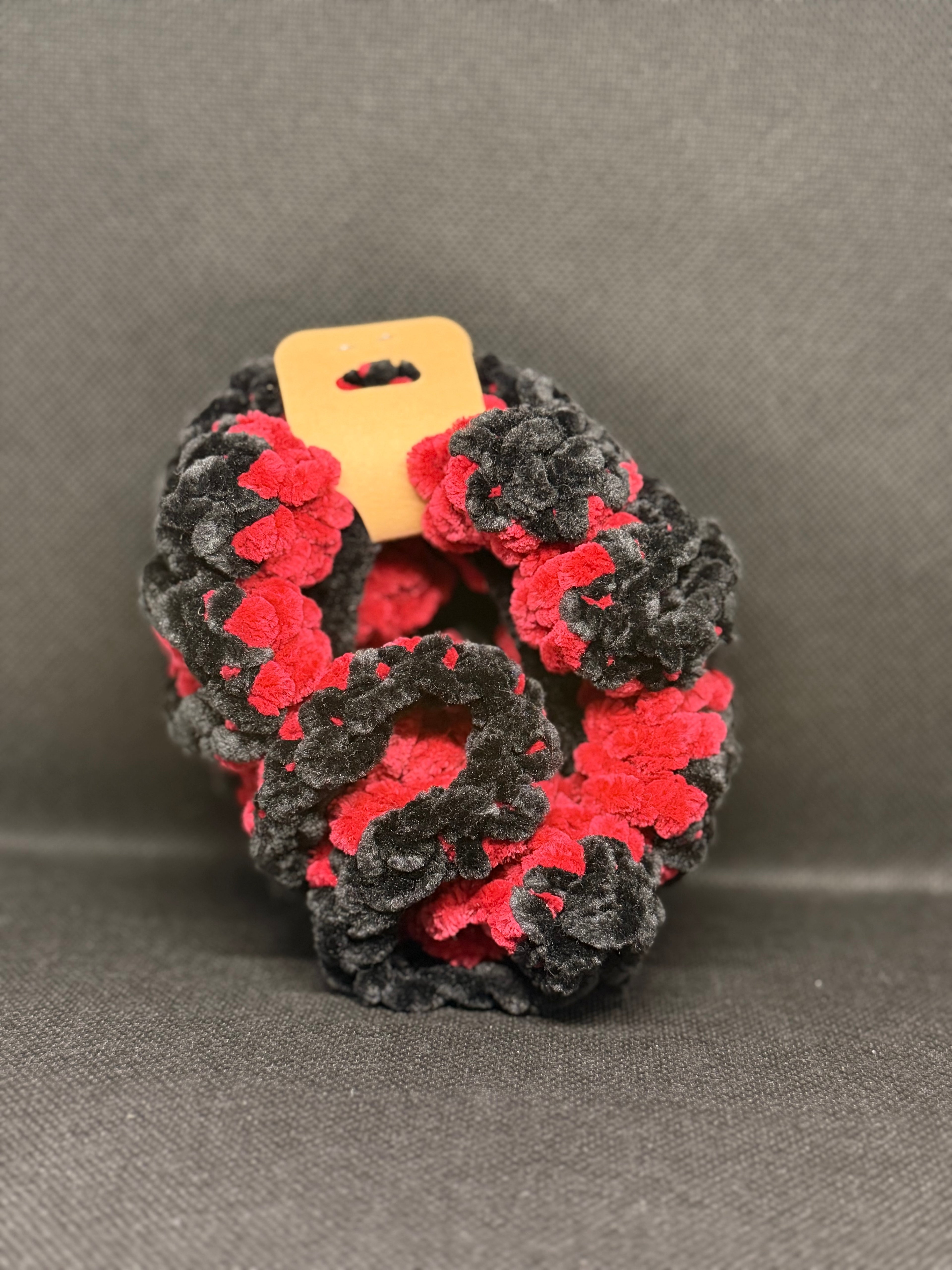 Crochet scrunchies