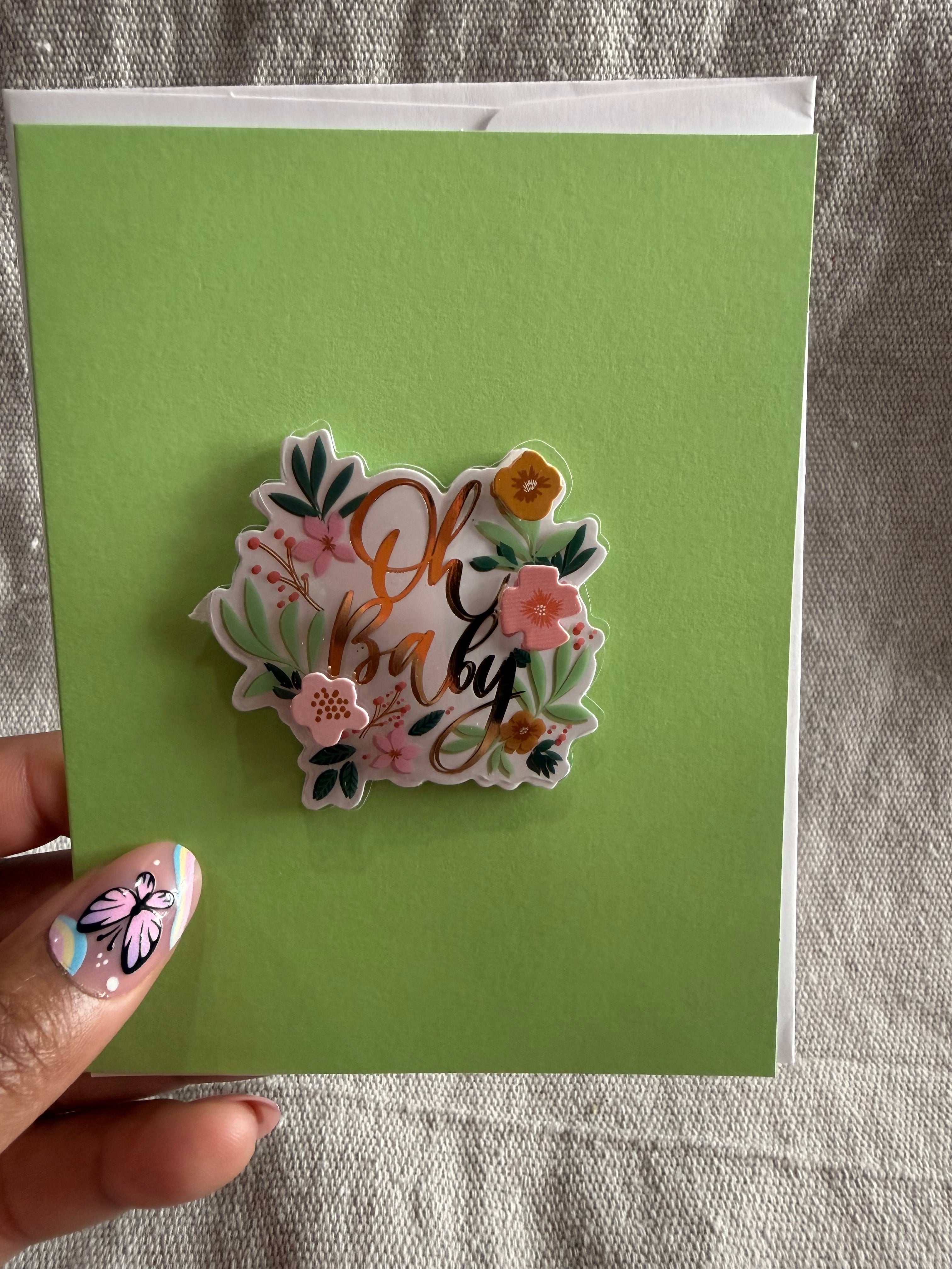 Baby shower cards