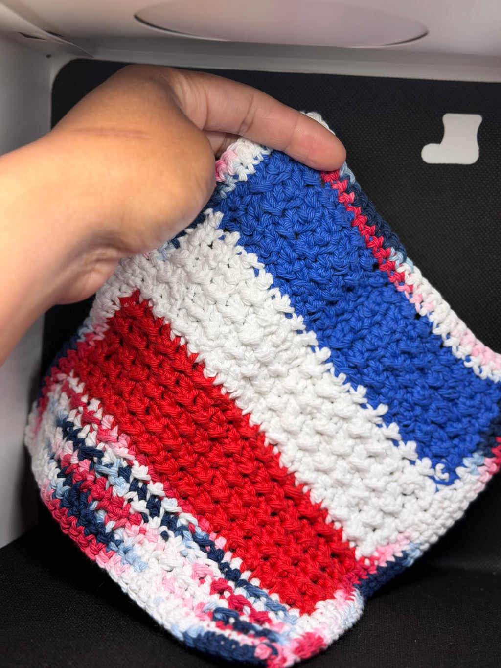 Crochet cloths