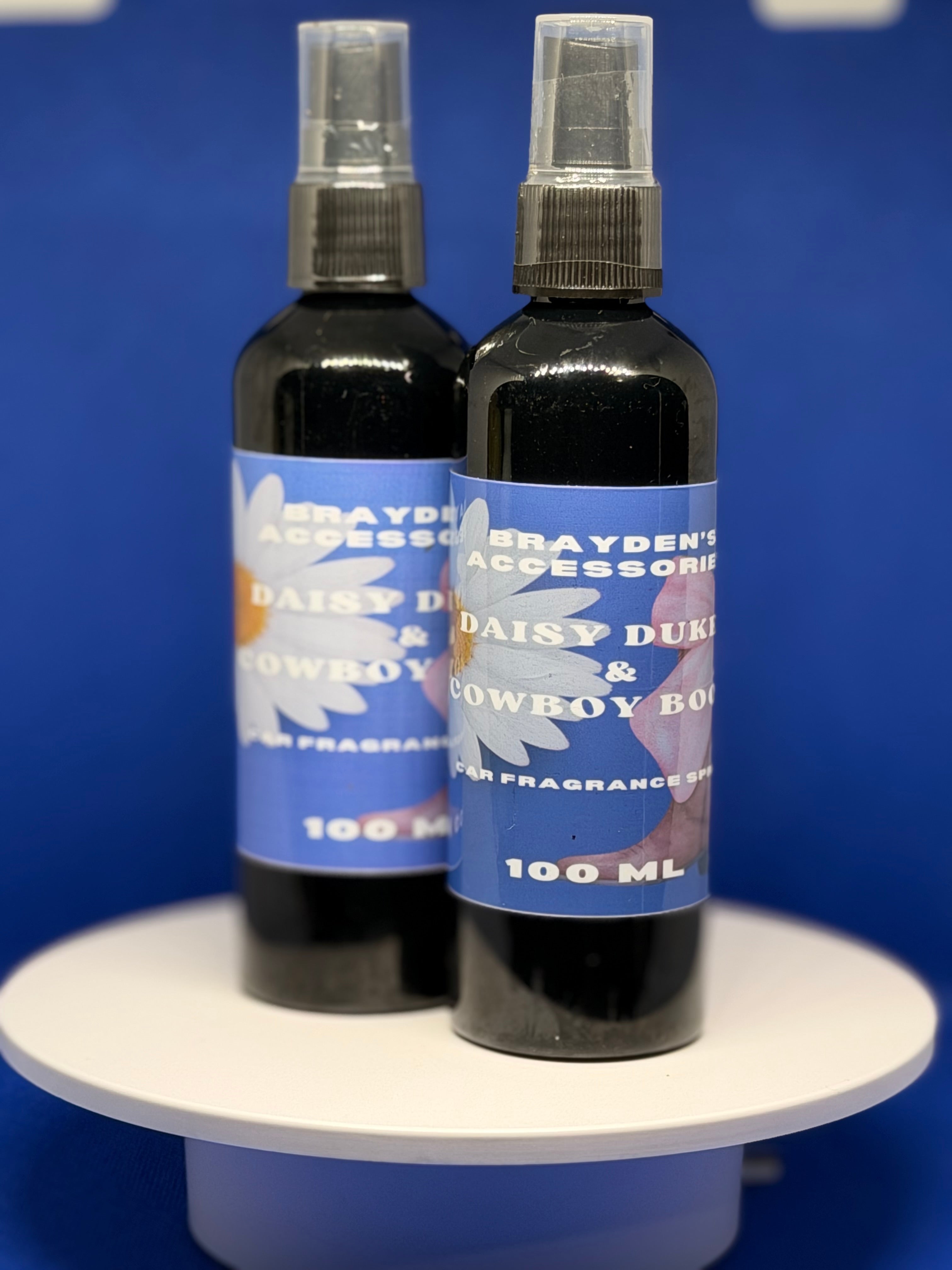 Room/car spray- Daisy Dukes and cowboy boots