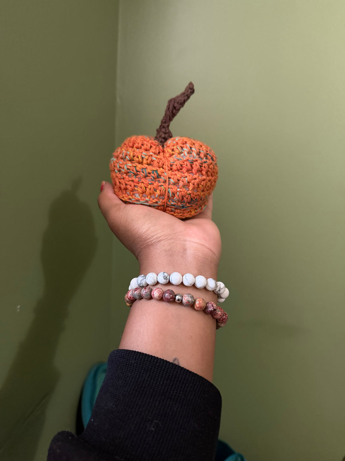 Crochet small pumpkin