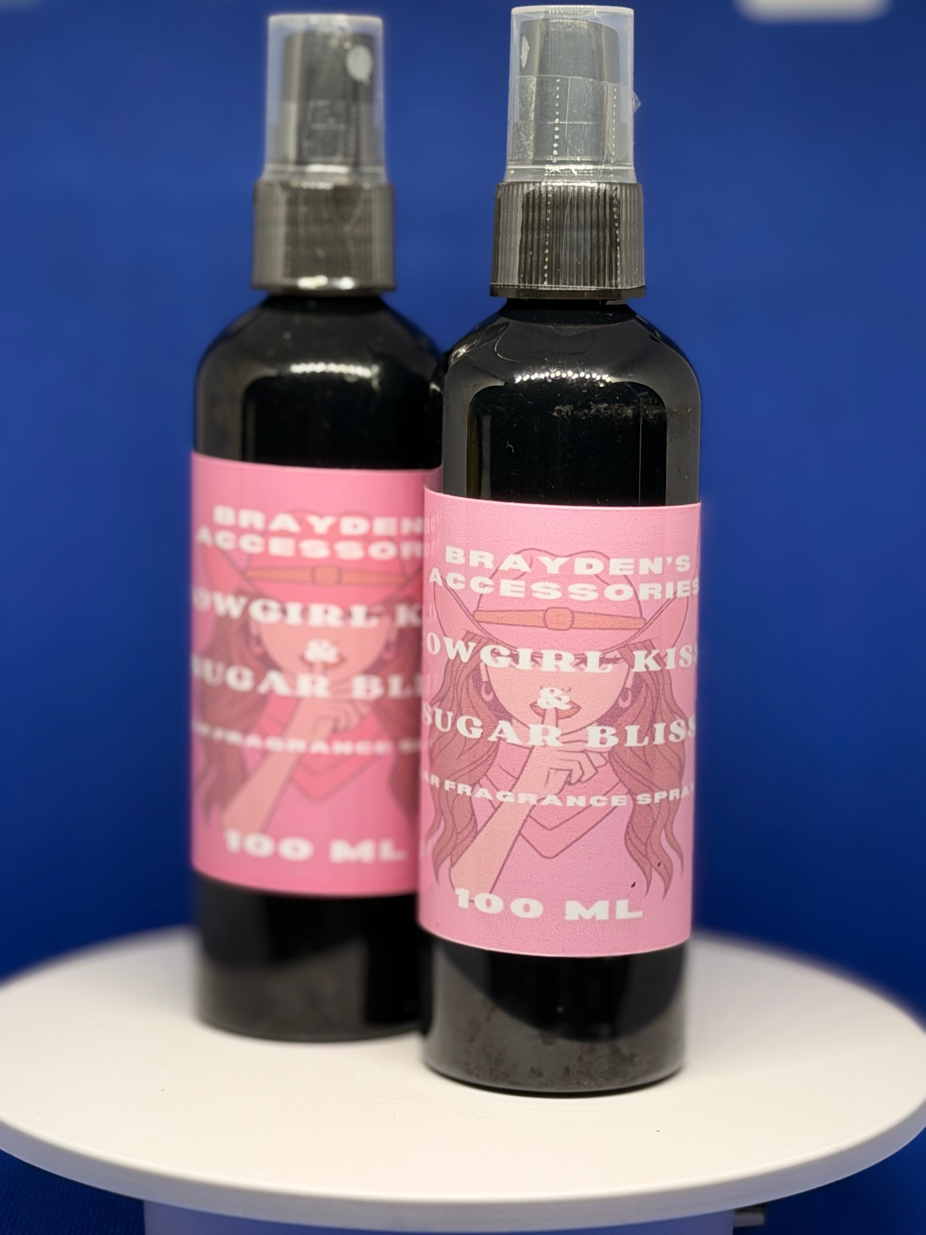 Room/car spray- Cowgirl kiss and sugar bliss