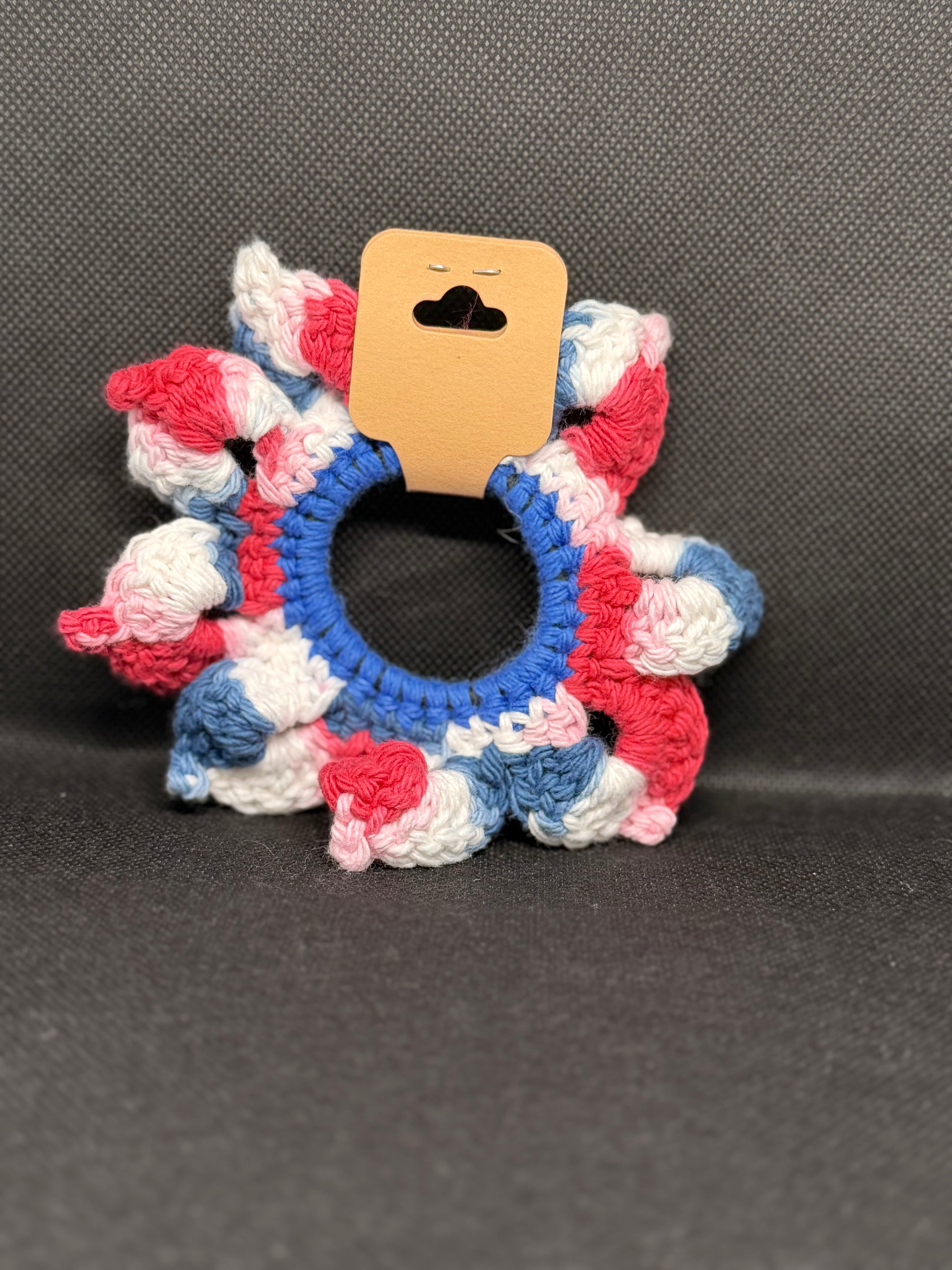 Crochet scrunchie