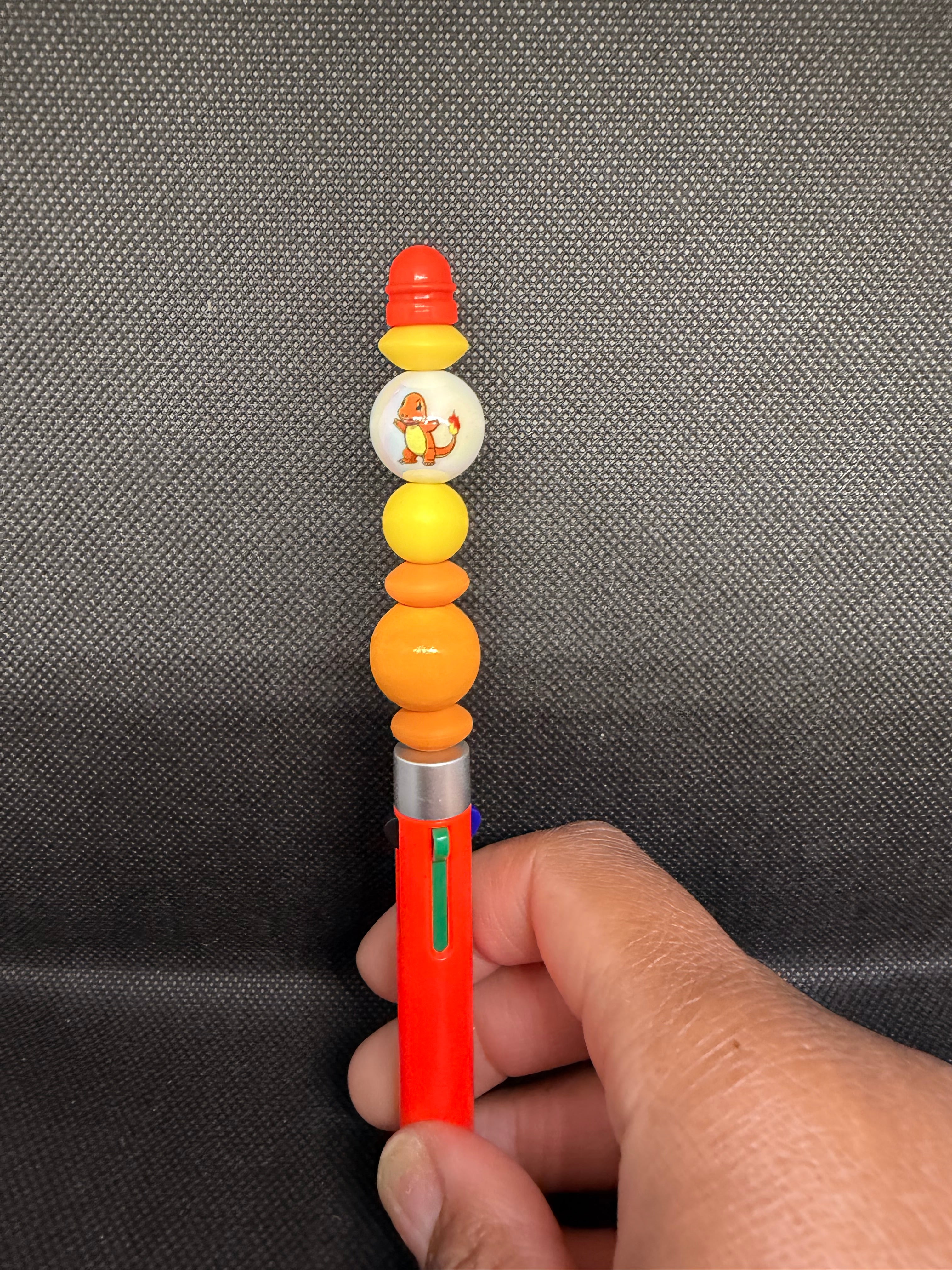 Orange multi ink pen