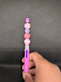 Pink multi ink pen