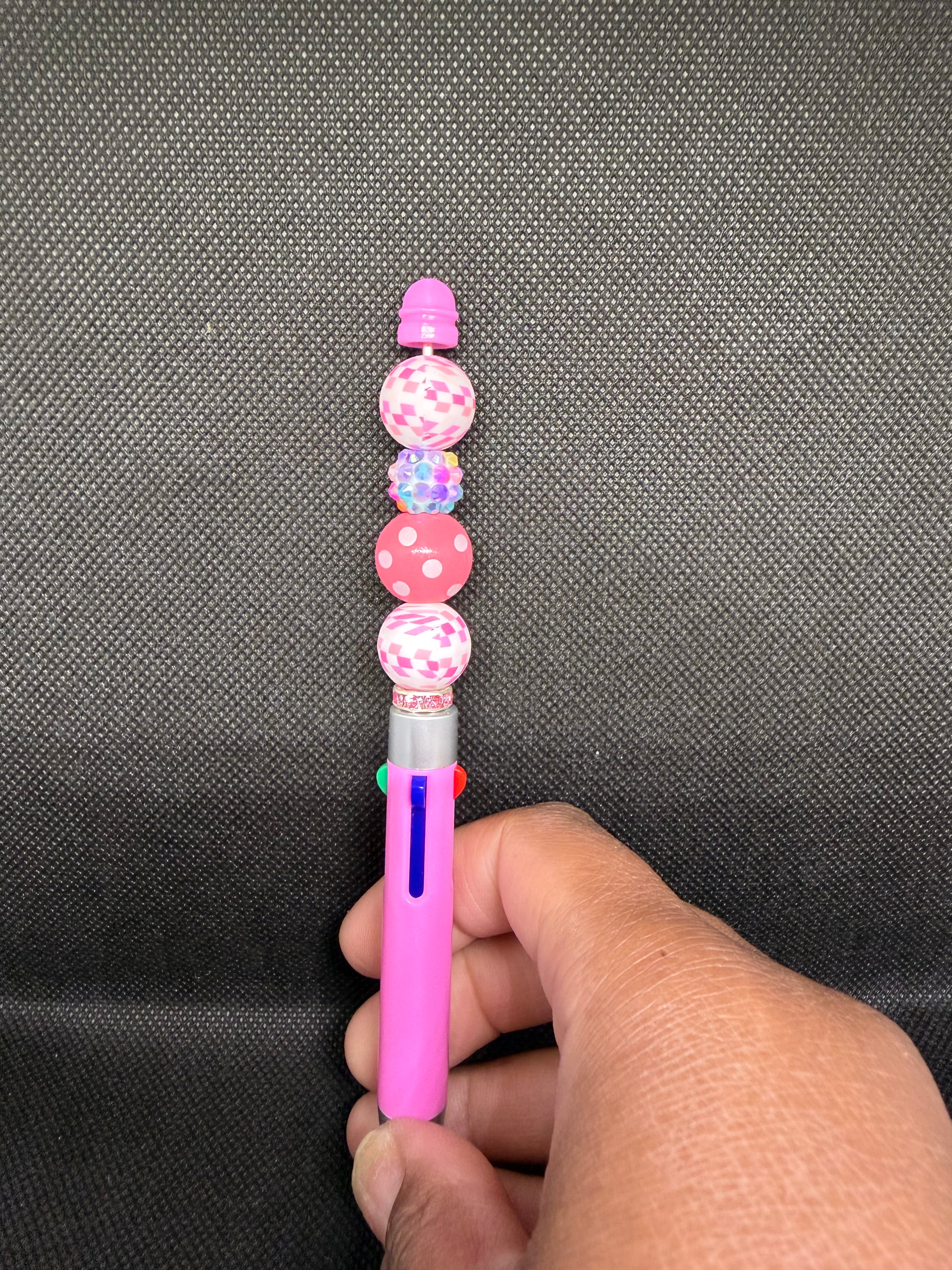Pink multi ink pen