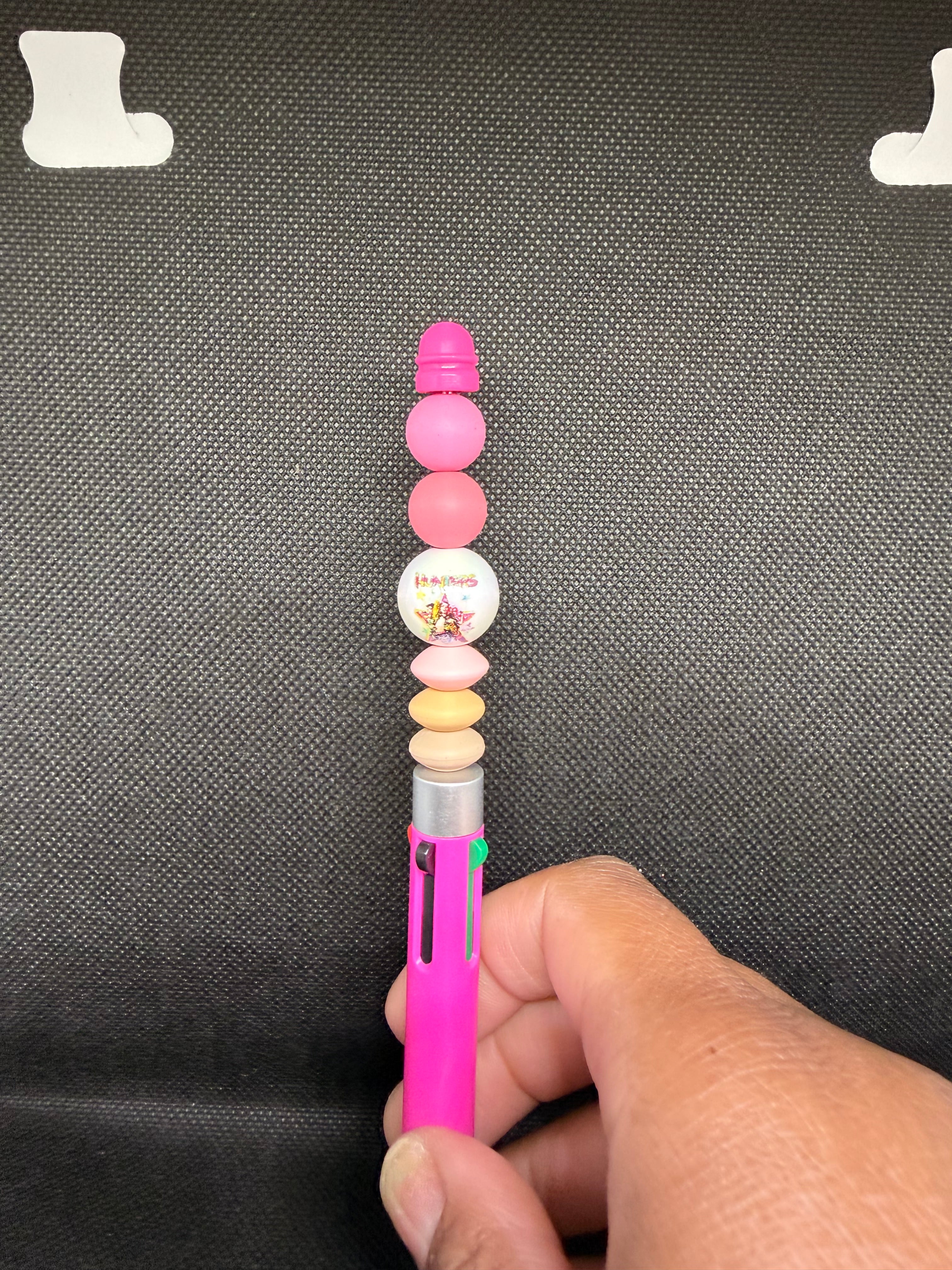 Pink multi ink pen