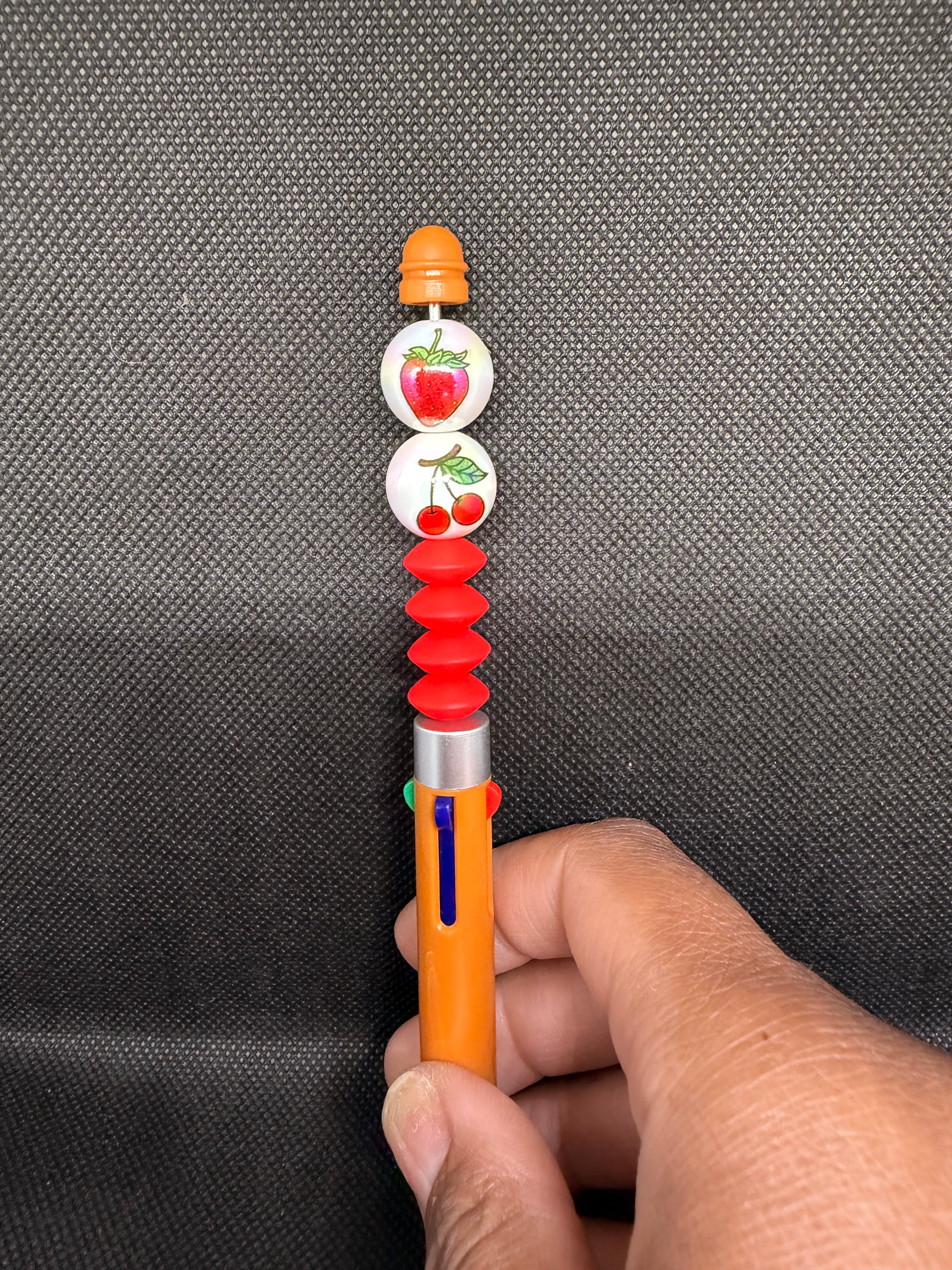 Orange multi ink pen