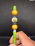 Green beaded mechanical pencil